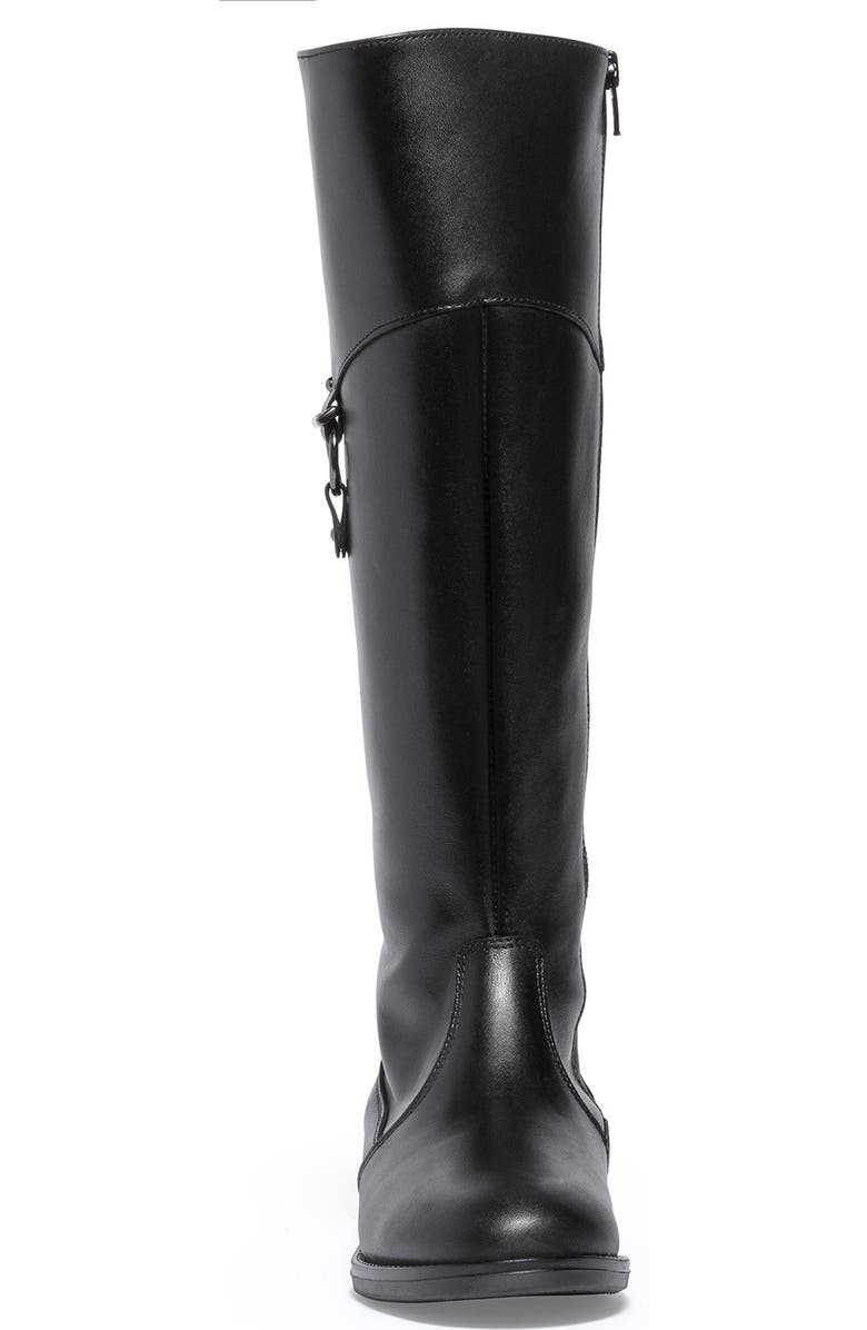ITALIAN SHOEMAKERS Gilda Leather Knee-High Boot, Alternate, color,
