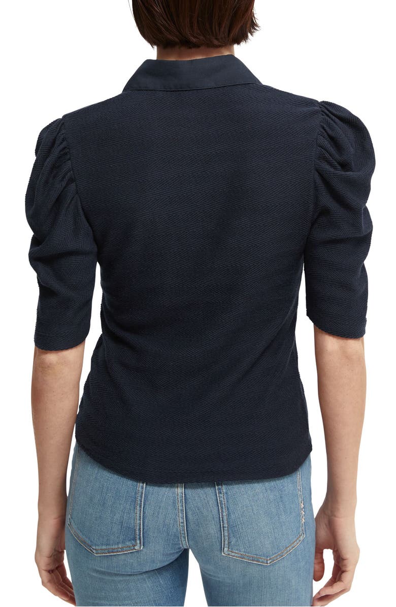 Scotch & Soda Short Sleeve Polo Shirt, Alternate, color, 