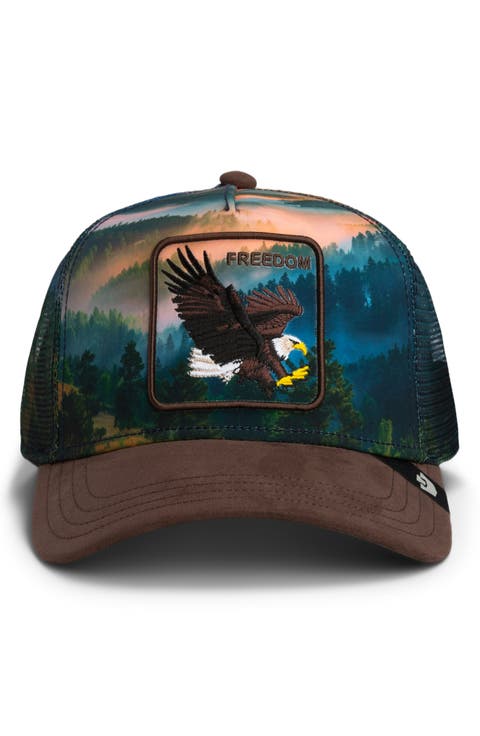 Eagle in the Element Patch Trucker Hat