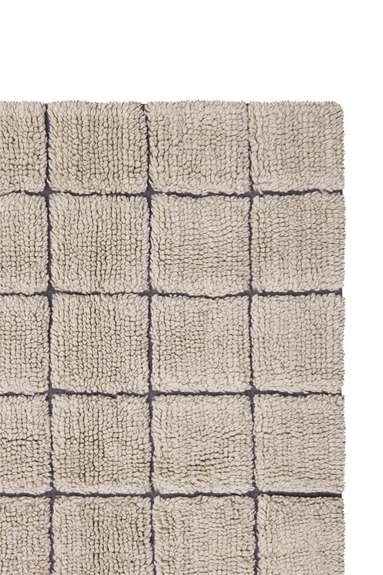 Woolable Rug Runner  Mosaic, Alternate, color, Sandstone Wool, Grey,Natural