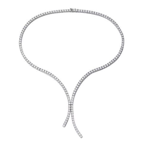 The Georgia Y Tennis Necklace