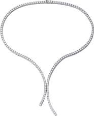 Leni James The Georgia Y Tennis Necklace