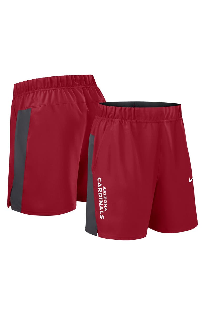 Nike Men's Nike Cardinal Arizona Cardinals Woven Victory Performance Shorts, Alternate, color, Cardinal