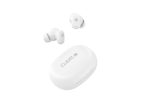 Power Earbuds Bluetooth 6.0, 55ms Latency, 5H Playback, 500mAh Case, ANC, USB-C Charging, Touch Controls, Voice Assistant