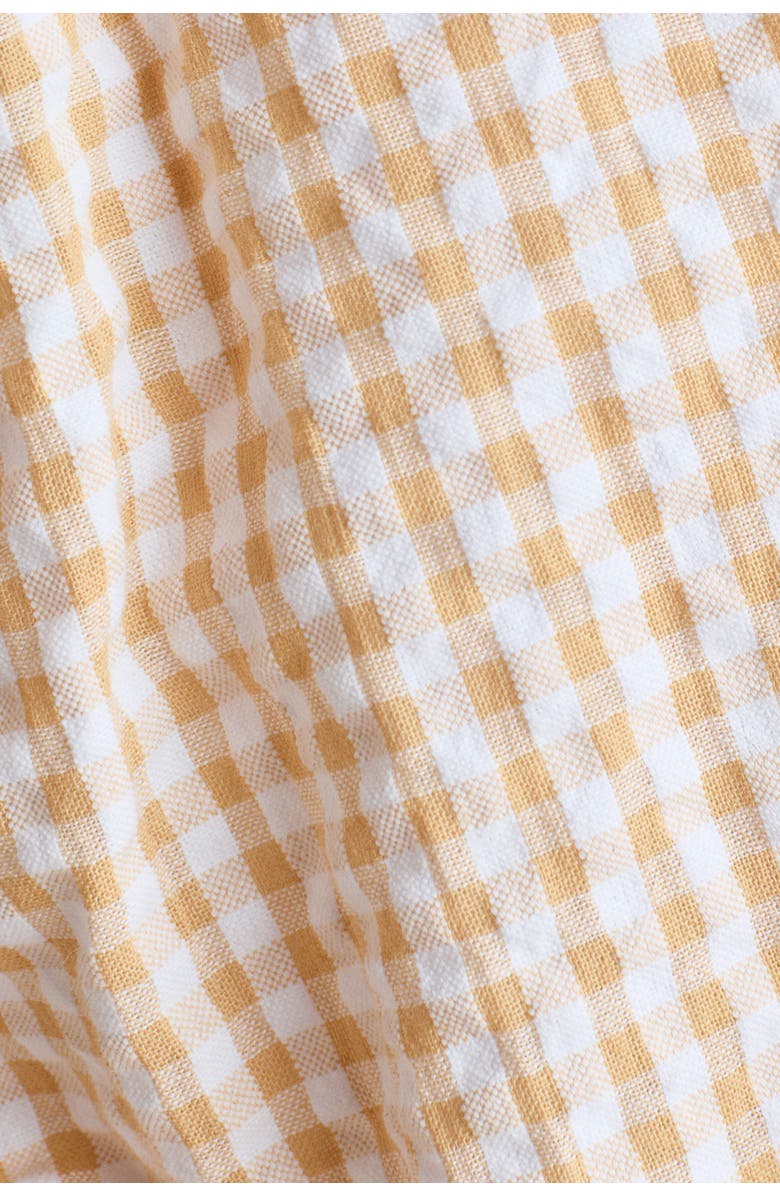 H&M 3-piece Cotton Set, Alternate, color, Dusty Yellow/Checked