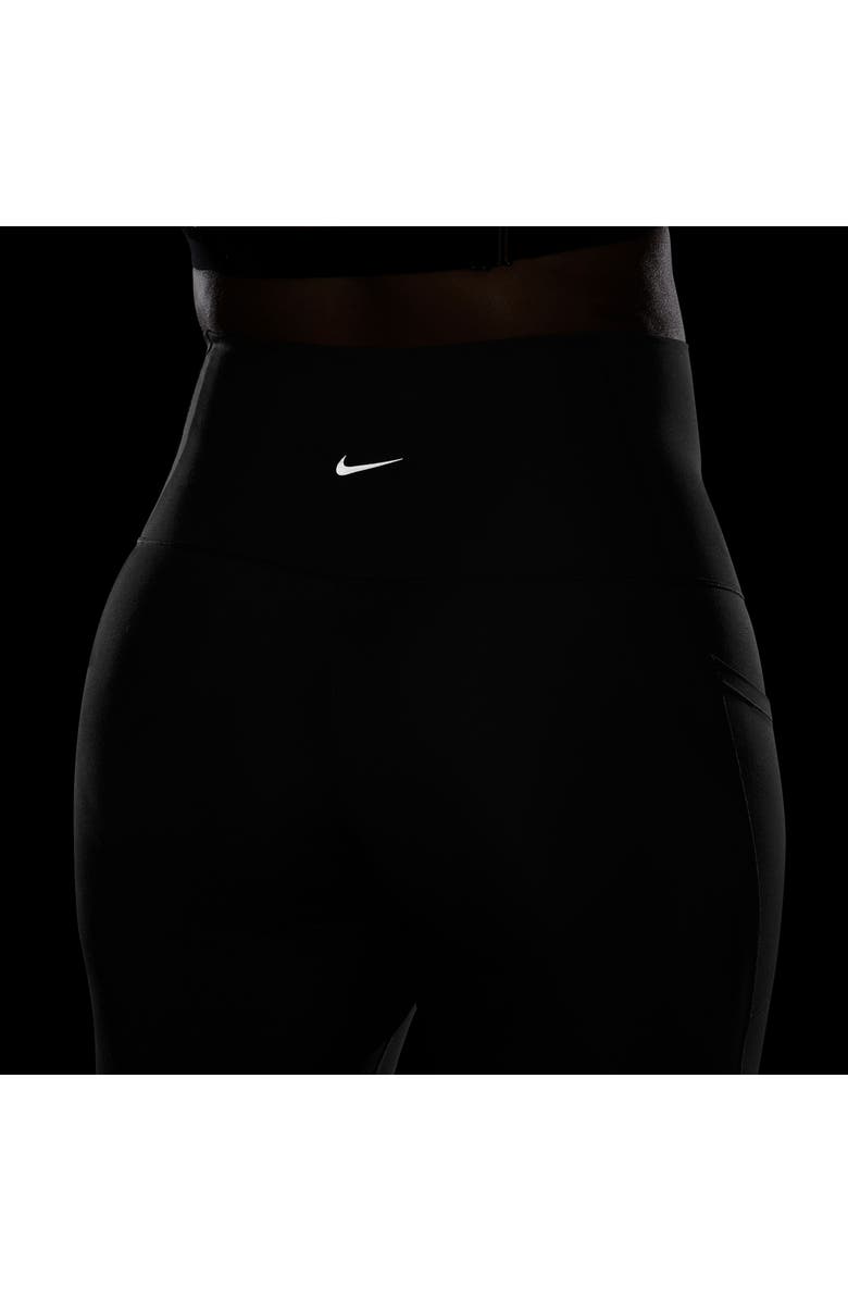 Nike Dri-FIT High Waist 7/8 Pocket Maternity Leggings, Alternate, color, Black