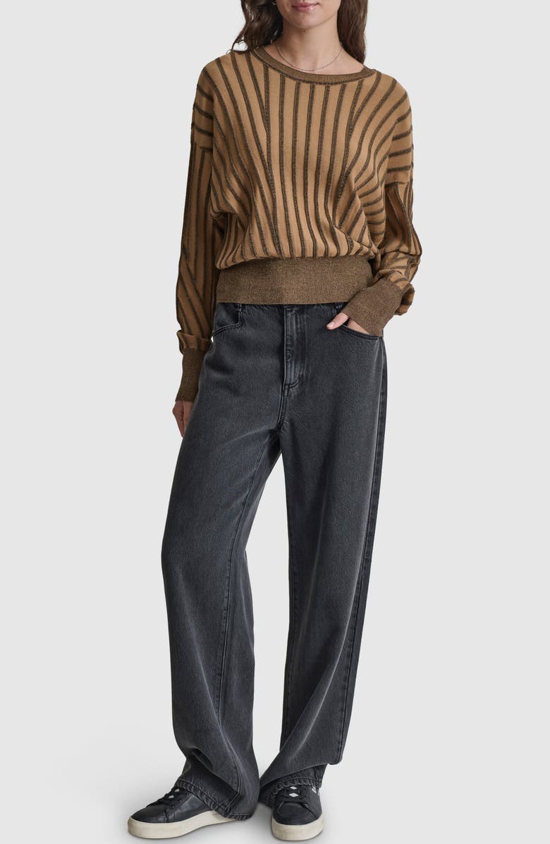 DKNY Transfer Stitch Sweater, Alternate, color,