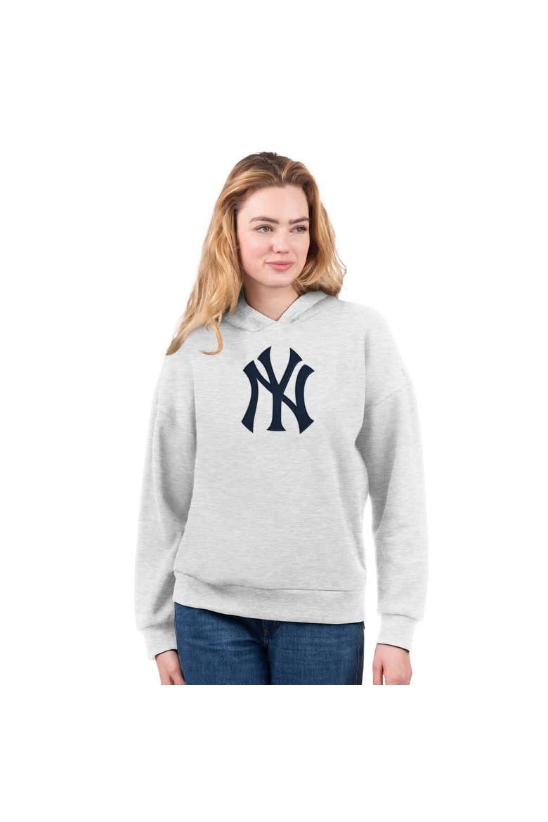 Women's G-III 4Her by Carl Banks  Navy/Bright Heather Ceramic New York Yankees T-Shirt and Hoodie Combo Pack, Alternate, color, Navy