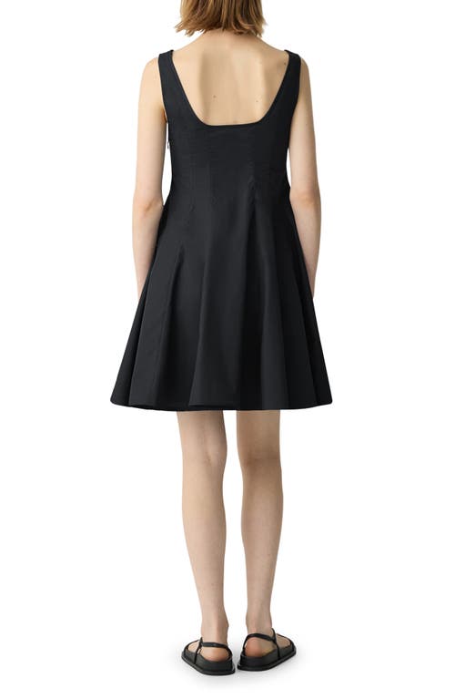 THEORY THEORY SLEEVELESS FIT & FLARE DRESS 