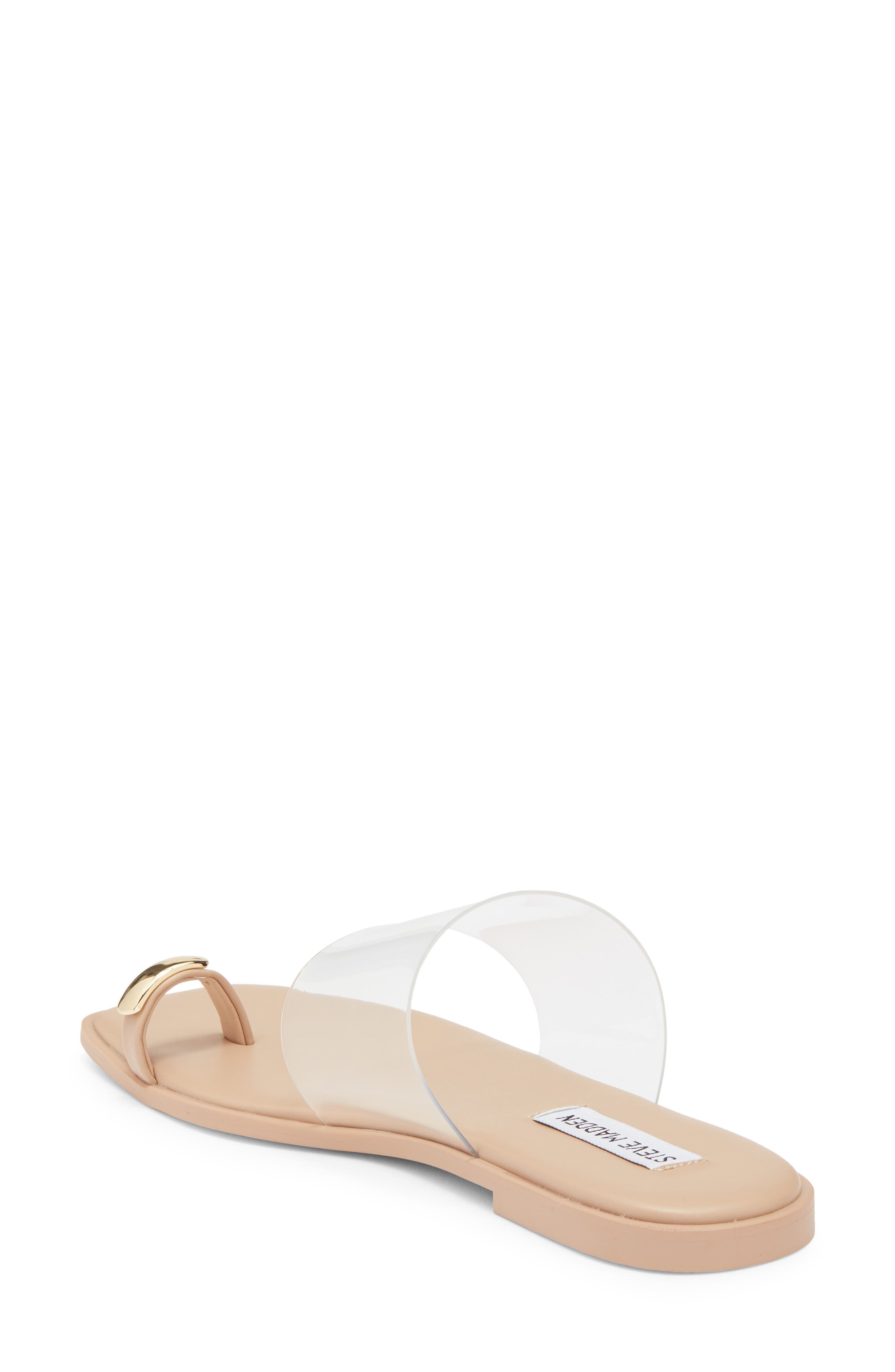 Thea Slide Sandal, Alternate, color, BONE