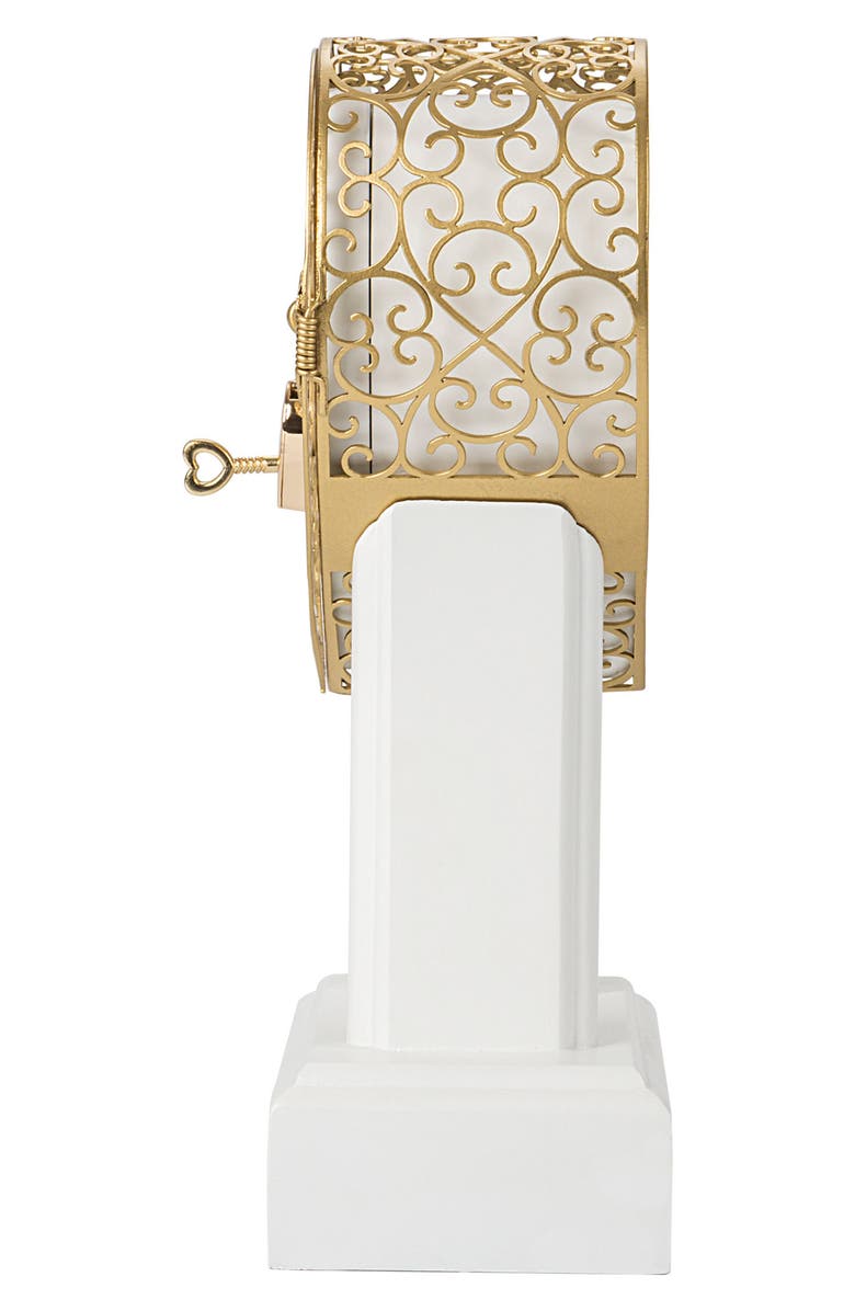 Cathy's Concepts Key To My Heart Monogram Vow Unity Keepsake Box, Alternate, color,