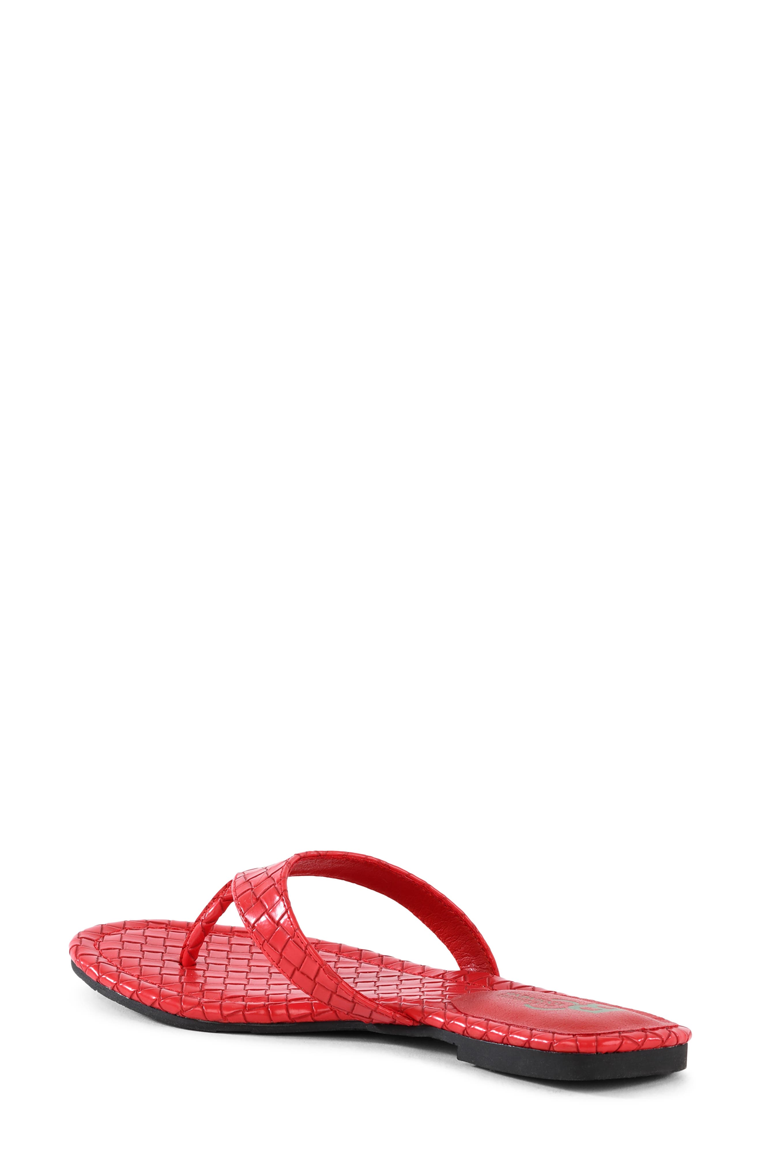 Fiera Flip Flop, Alternate, color, RED