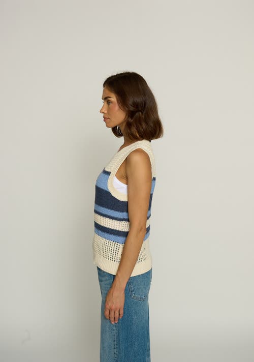 Central Park West Textustripe Tank