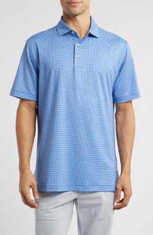 Peter Millar Vega Geometric Print Performance Jersey Polo