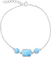 SIMONA Sterling Silver Larimar Bracelet