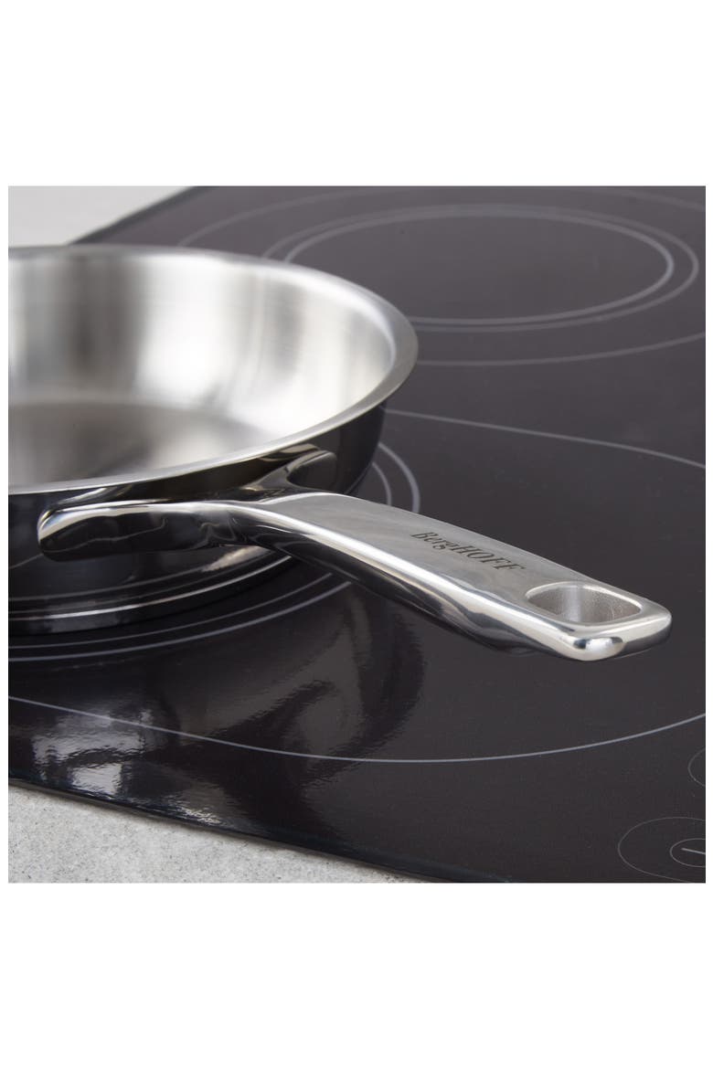 Dina Helix Stainless Steel Fry Pan, Alternate, color, SILVER