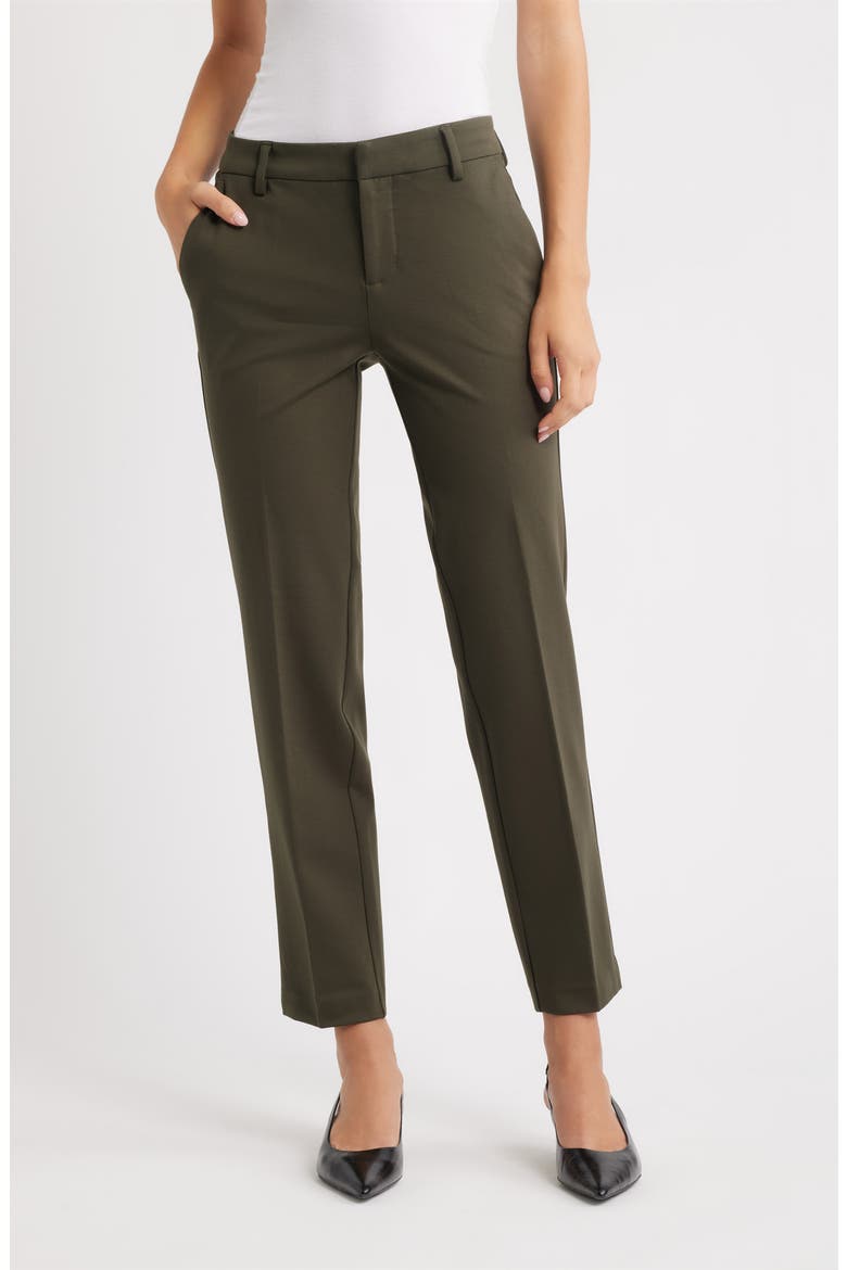 Kelsey Knit Trousers, Main, color, FOREST NIGHT