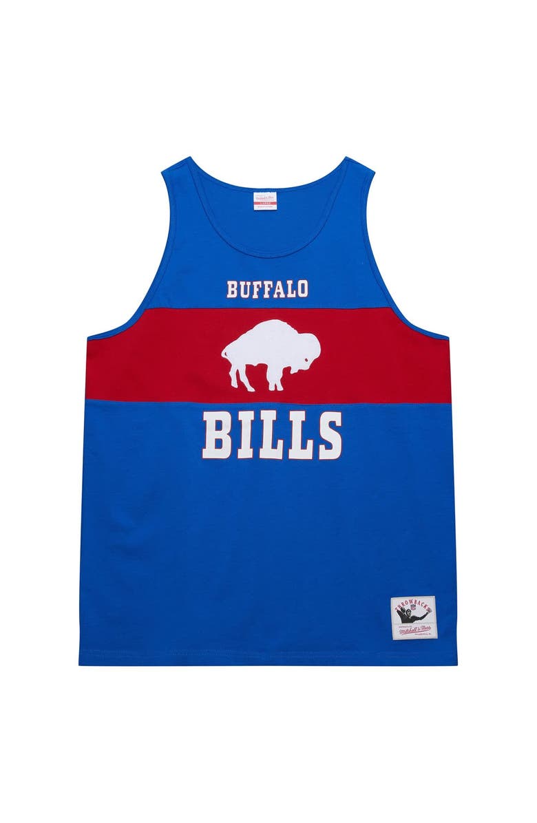 Mitchell & Ness Men's Mitchell & Ness Royal Buffalo Bills Retro Colorblock Tank Top, Alternate, color, Royal