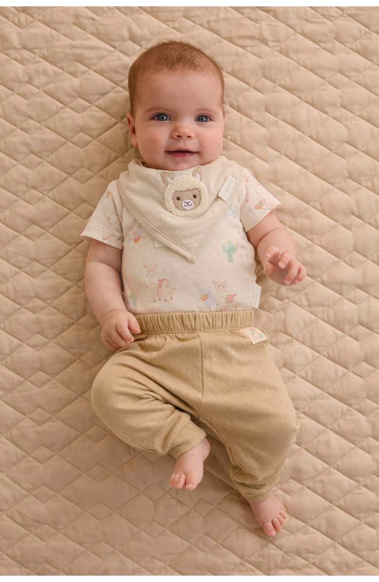 Purebaby 3 Piece Gift Set, Alternate, color, Little Llama Print