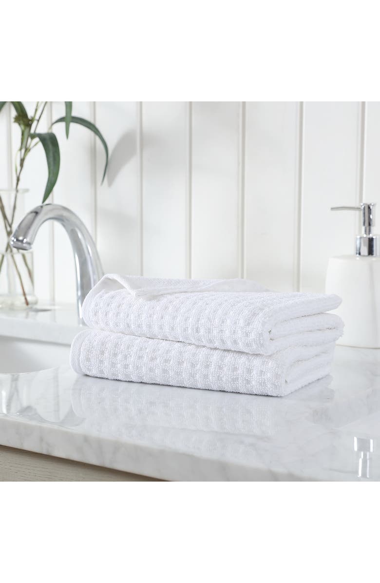 Tommy Bahama Northern Pacific Set of 2 Hand Towels, Alternate, color, White