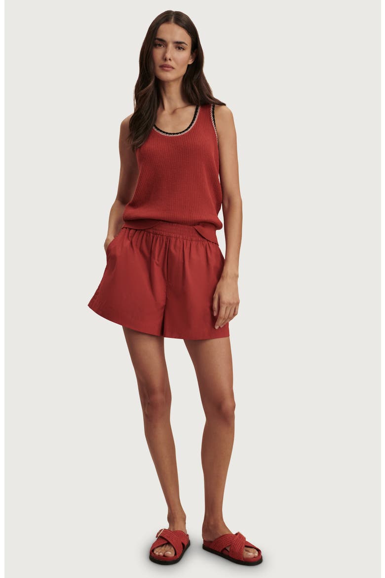 Higson Cotton Knit Tank, Alternate, color, BOSSA NOVA
