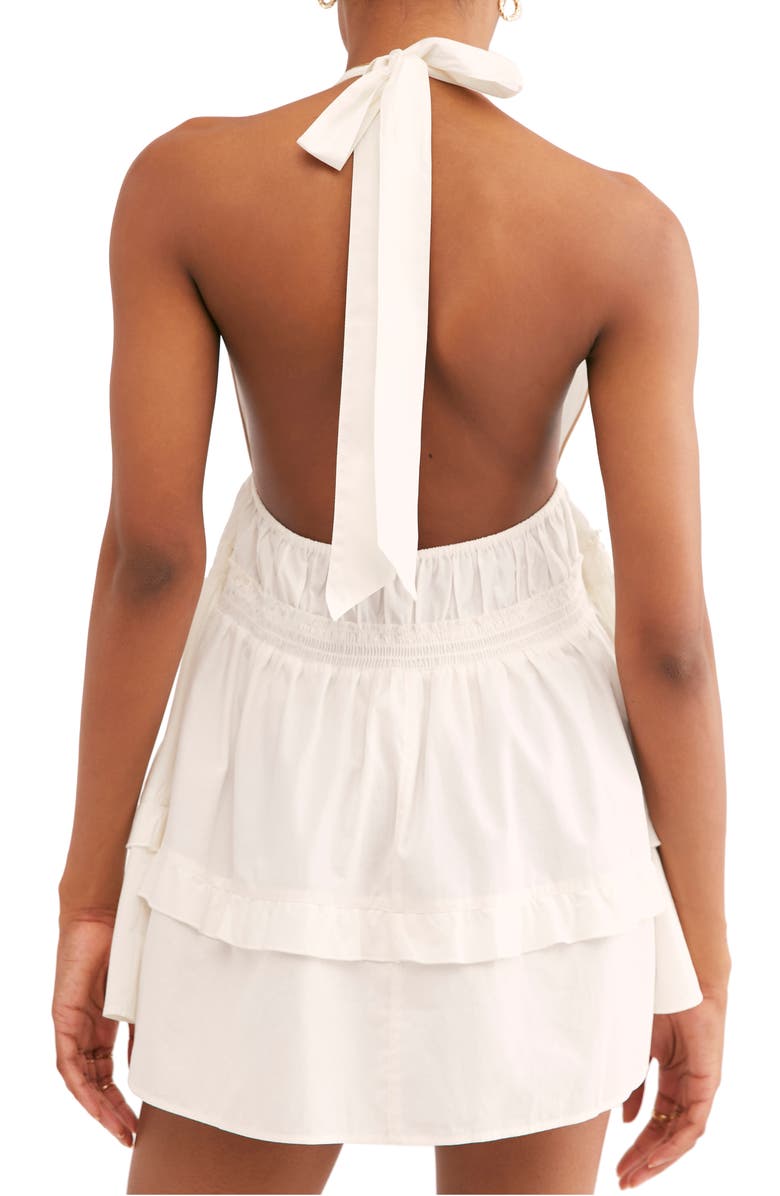 Free People Sail Away Minidress, Alternate, color, 