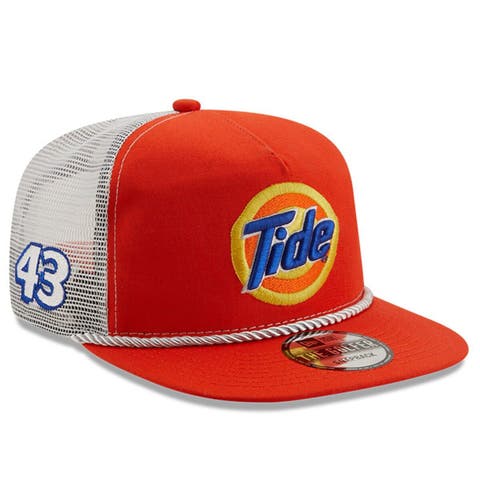 Men's New Era Orange/White Erik Jones Golfer Snapback Adjustable Hat