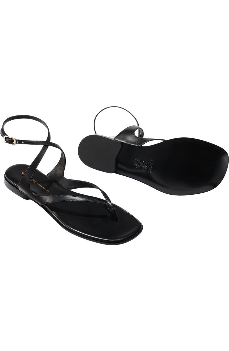 MARGAUX The Palermo Sandal, Alternate, color, Black Nappa