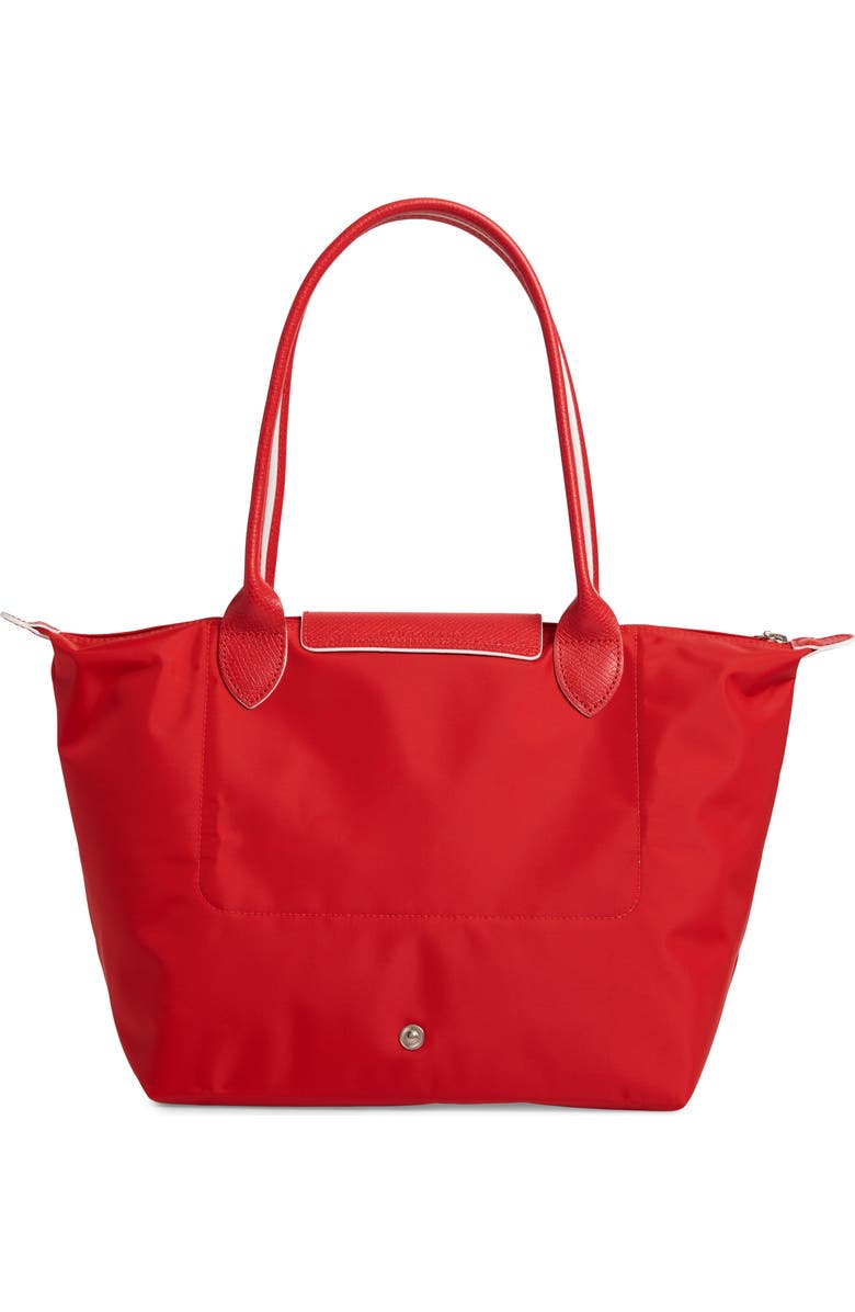 Longchamp Medium Le Pliage Club Shoulder Tote, Alternate, color, Vermillion