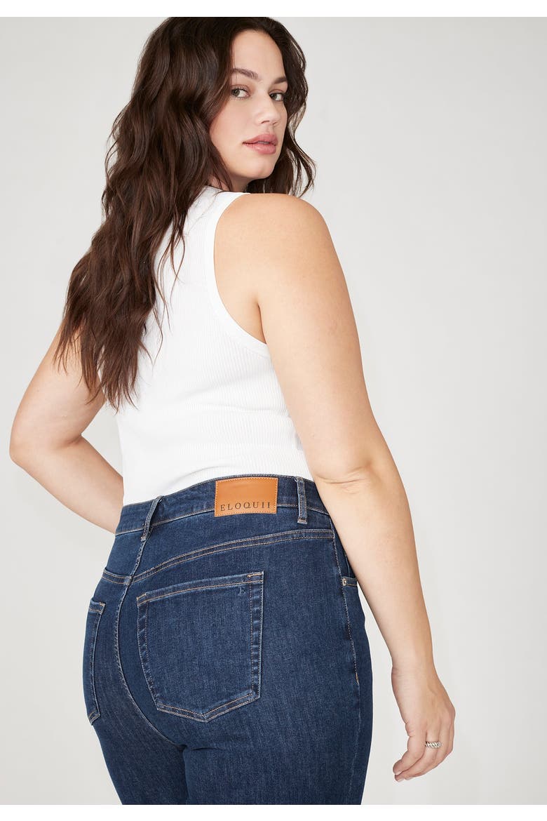 The Morgan Super Stretch Skinny Leg Jean, Alternate, color, INDIGO RINSE