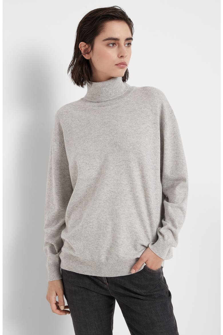Turtleneck sweater, Alternate, color, Light Grey