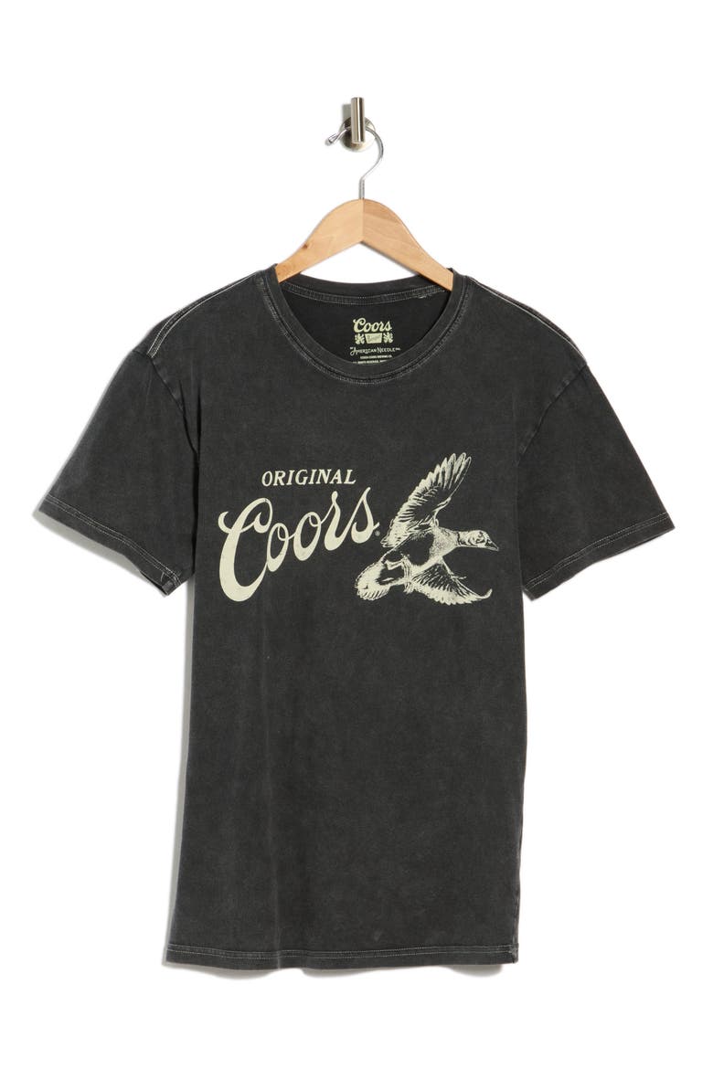 Coors Graphic Print T-Shirt, Alternate, color, BLACK
