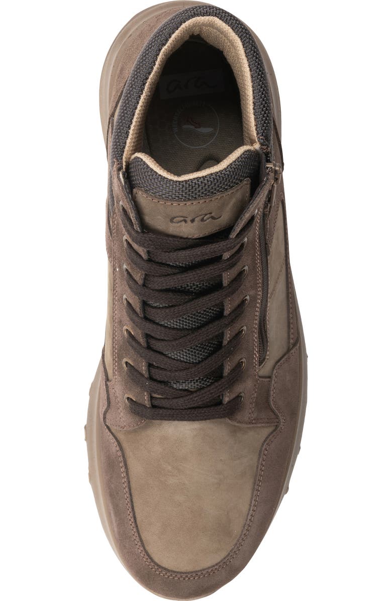 ara Adams Waterproof High Top Sneaker, Alternate, color,