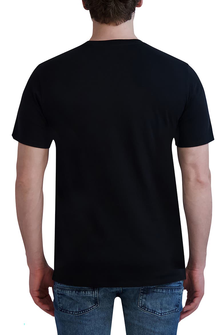 Logo Cotton Graphic T-Shirt, Alternate, color, BLACK