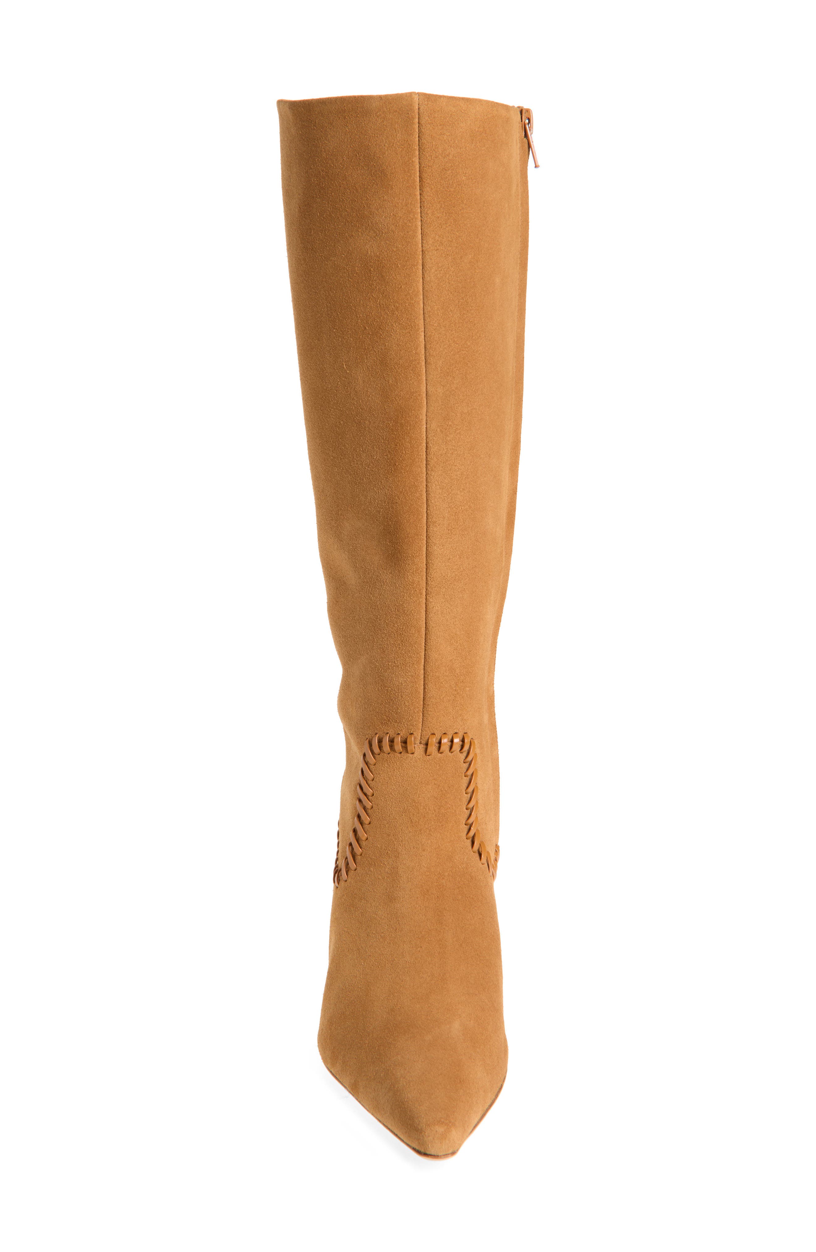 Marta Curved Wedge Boot, Alternate, color, TOFFEE