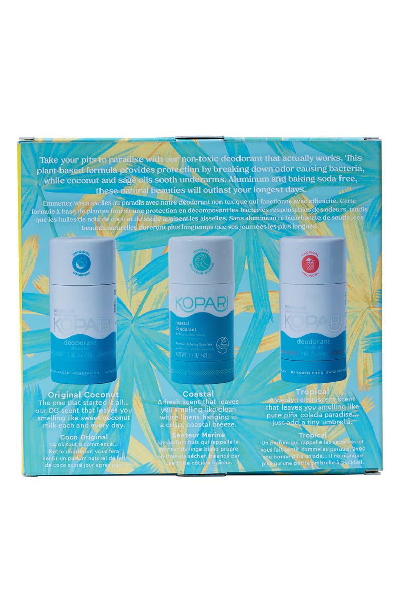 Kopari Deodorant Set $42 Value, Alternate, color,