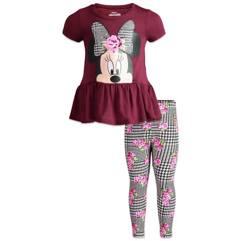Minnie Mouse T-Shirt & Leggings Set (Toddler, Little Kid & Big Kid)