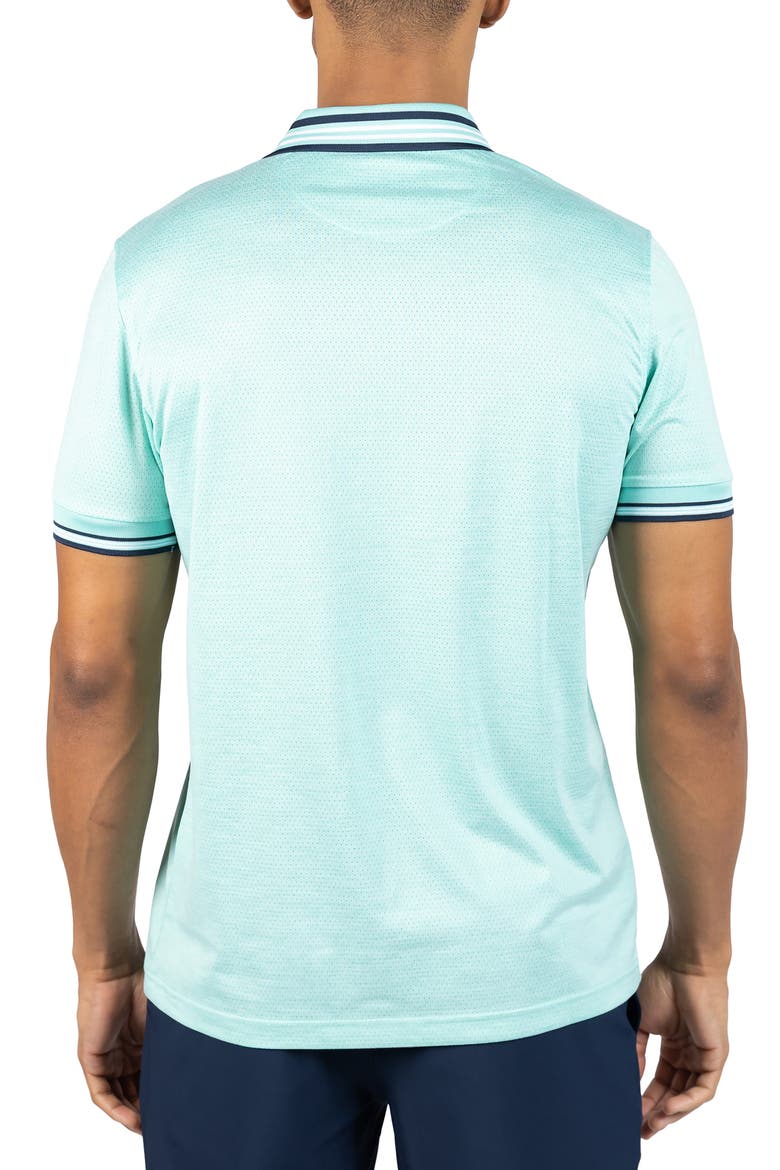 Performance Mesh Polo, Alternate, color, SPEARMINT