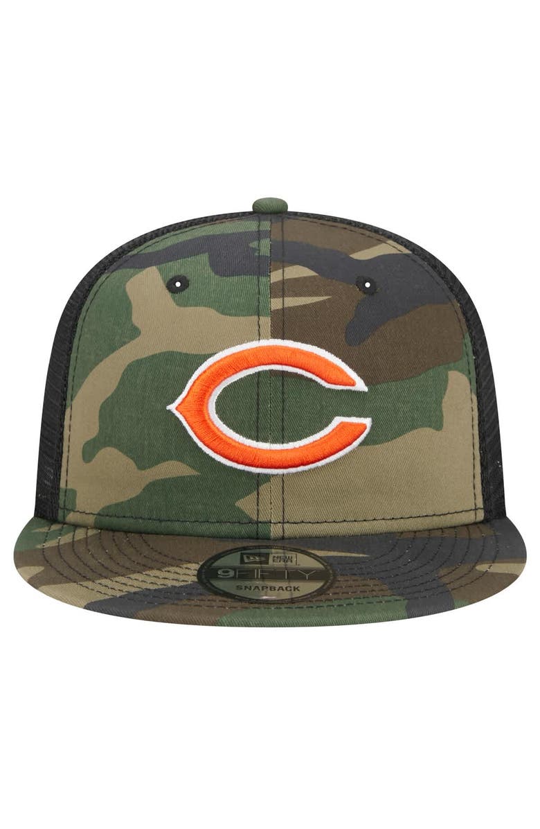 New Era Men's New Era Camo Chicago Bears  Main Trucker 9FIFTY Snapback Hat, Alternate, color, Camo