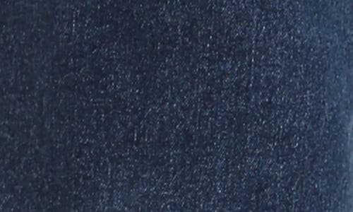 Mavi Jeans Paloma Marine Patch Pocket Raw Hem High Waist Wide Leg Jeans In Dark Flex Blue