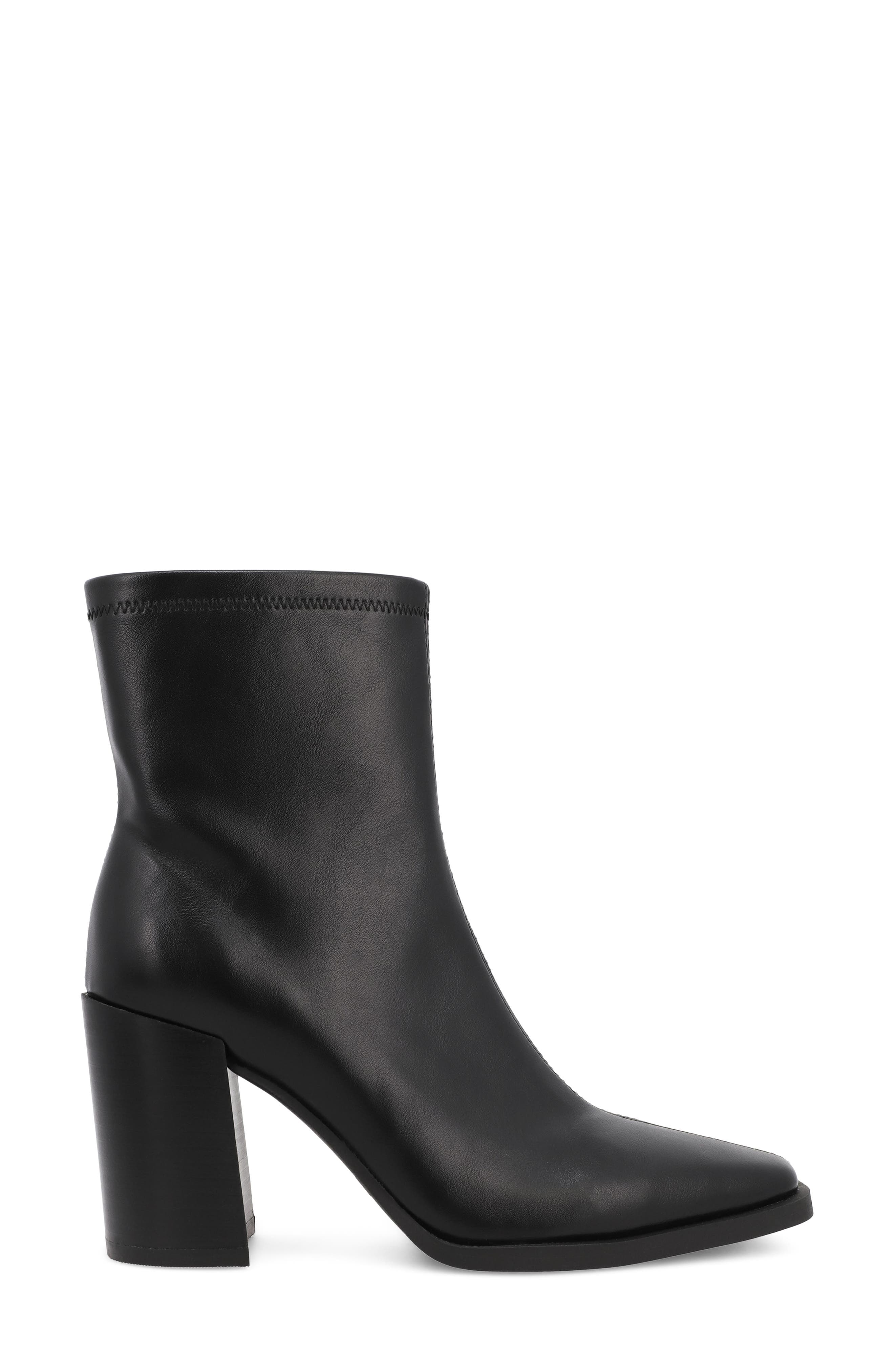 Sidonie Ankle Boot, Alternate, color, BLACK