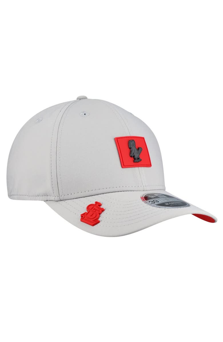 New Era Men's New Era  Gray St. Louis Cardinals 2026 Clubhouse Alternate 39THIRTY Flex Hat, Alternate, color, Gray