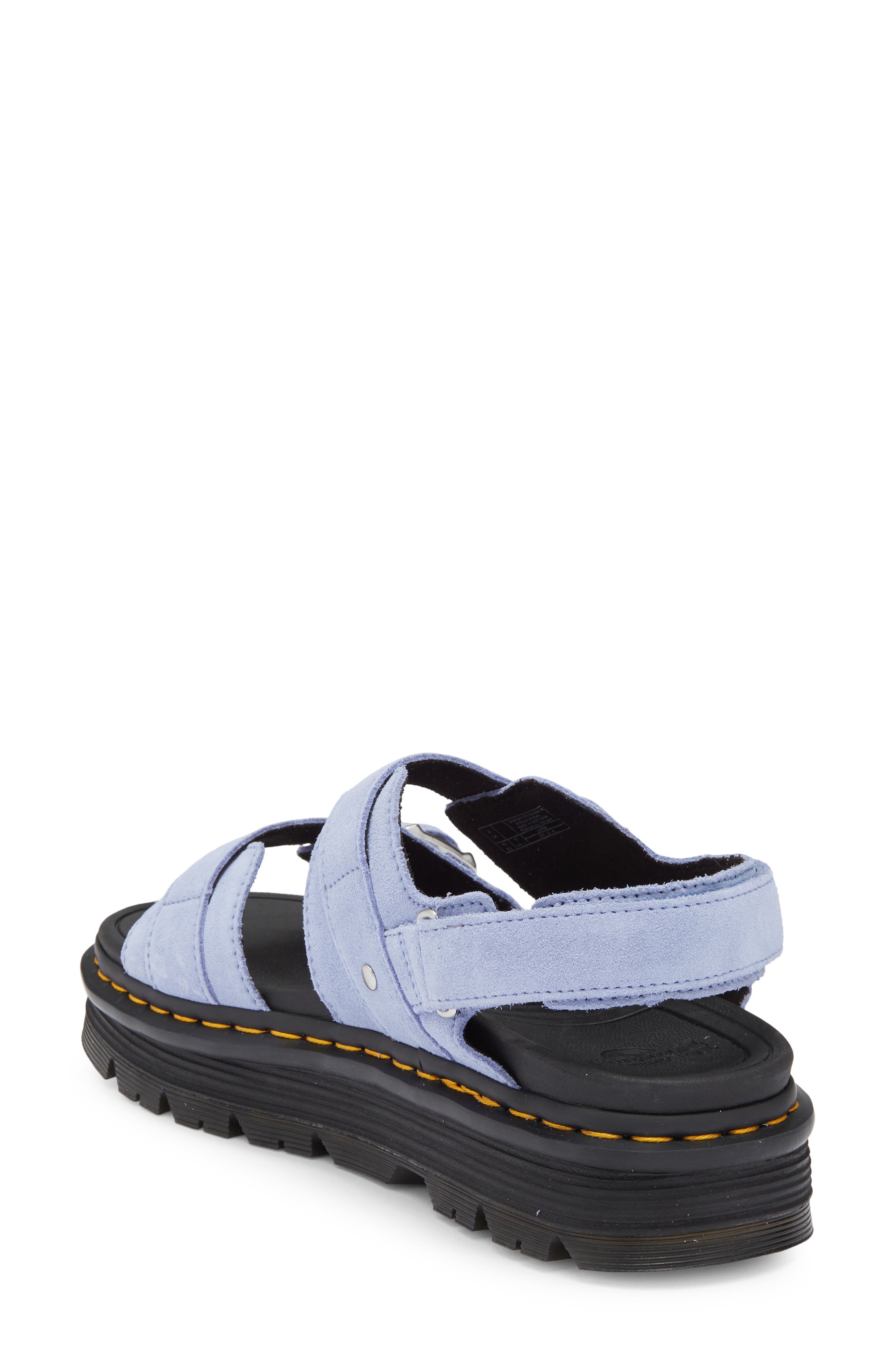 Zebzag Sandal, Alternate, color, CORNFLOWER