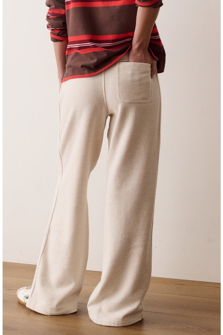 Cloud 9 Fleece Track Pants, Alternate, color, OATMEAL