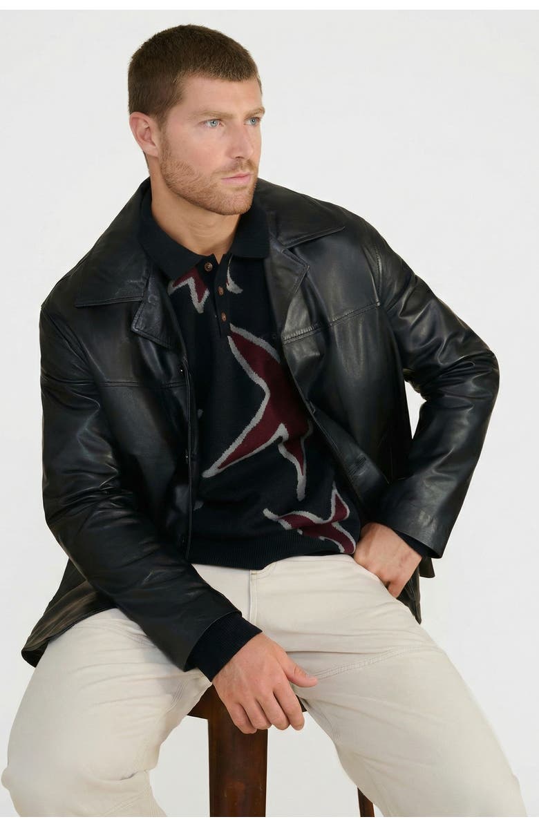 FURNIQ UK Axel Relaxed Blazer, Alternate, color, Black