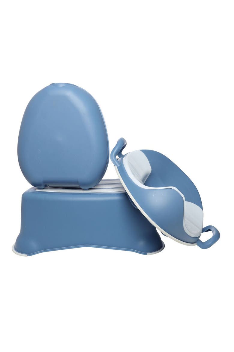 Travel Potty, Trainer Seat & Step Stool, Main, color, Ocean Blue
