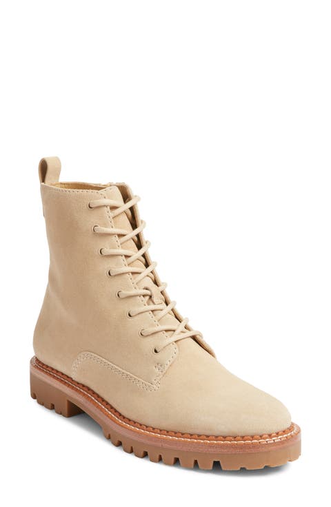 Cabria Lug Water Resistant Lace-Up Boot