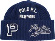 Polo Ralph Lauren Patch Watch Wool Blend Beanie