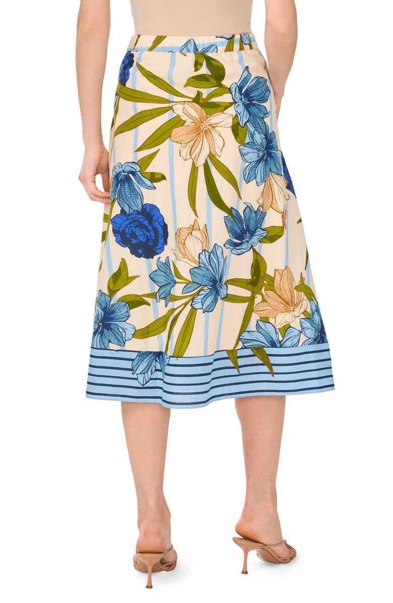 Halogen<sup>®</sup> Border Full Maxi Skirt, Alternate, color, Eggnog