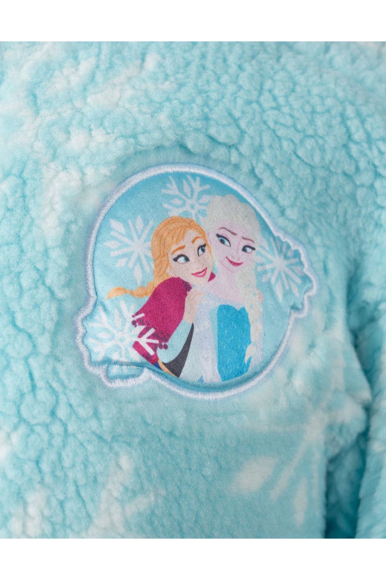 Frozen Fleece Full-Zip Jacket, Alternate, color, Light Blue Anna Elsa